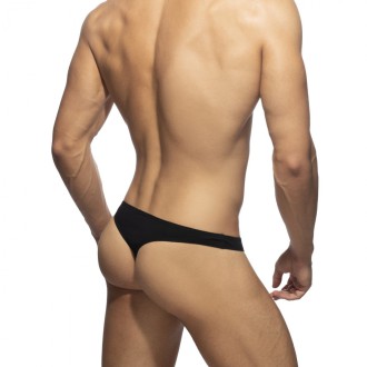 Addicted Cotton Thong black | BiBo Fashion