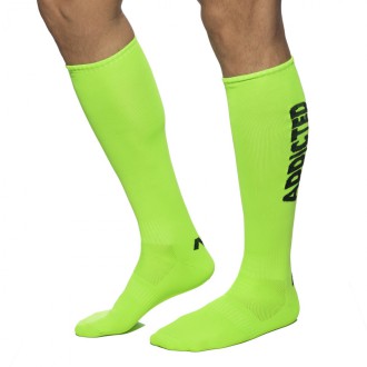 Addicted Neon Socks green | BiBo Fashion