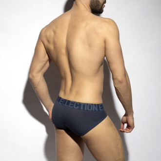 ES Collection Recycled Rib Brief navy | BiBo Fashion