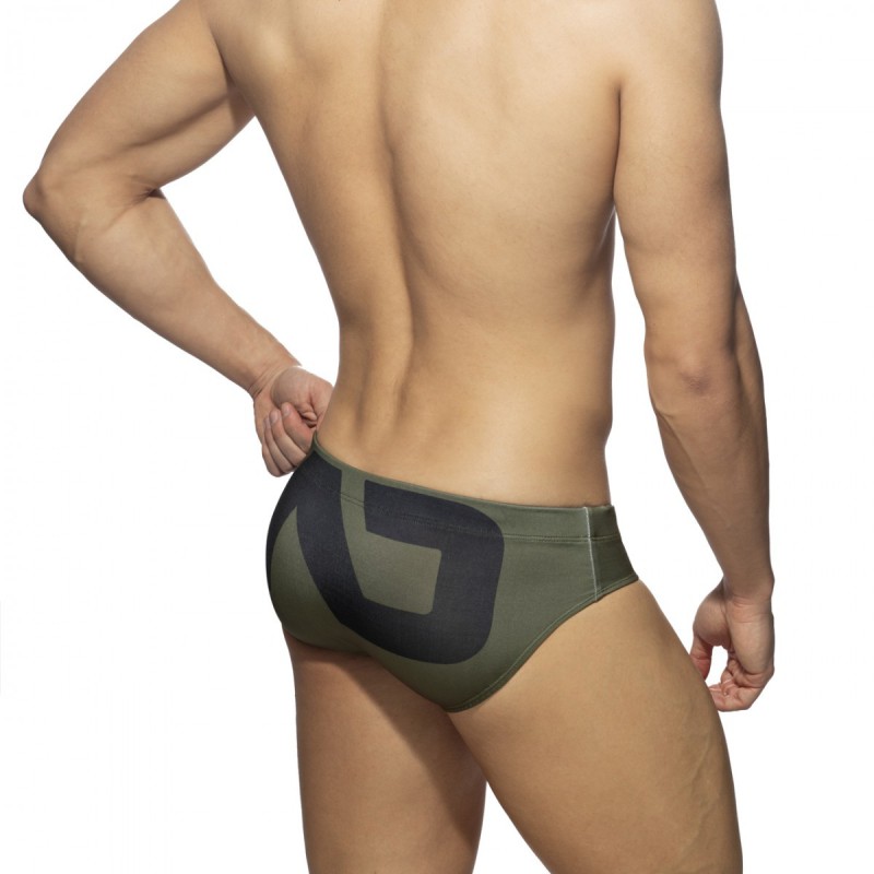 Addicted Extra-Large AD Logo Brief kaki | BiBo Fashion