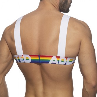 Addicted Rainbow Harness white | BiBo Fashion