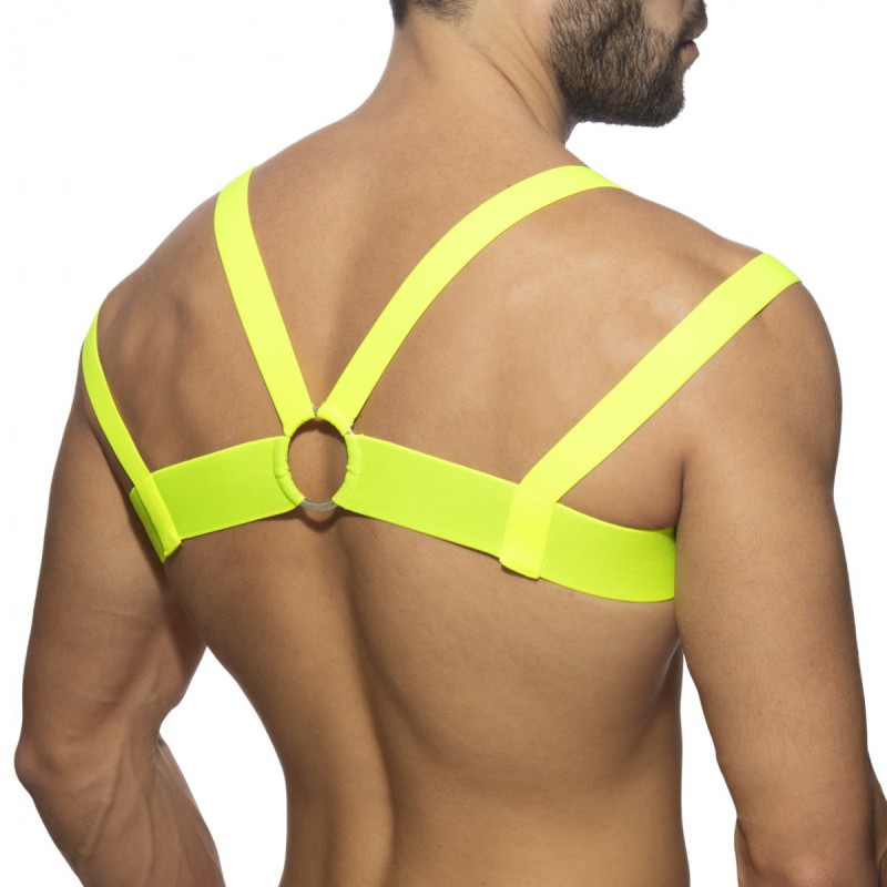 AD Fetish Neon Multiband Harness neon yellow | BiBo Fashion