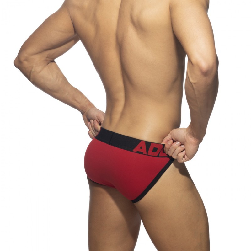 Addicted Open Fly Cotton Bikini black | BiBo Fashion