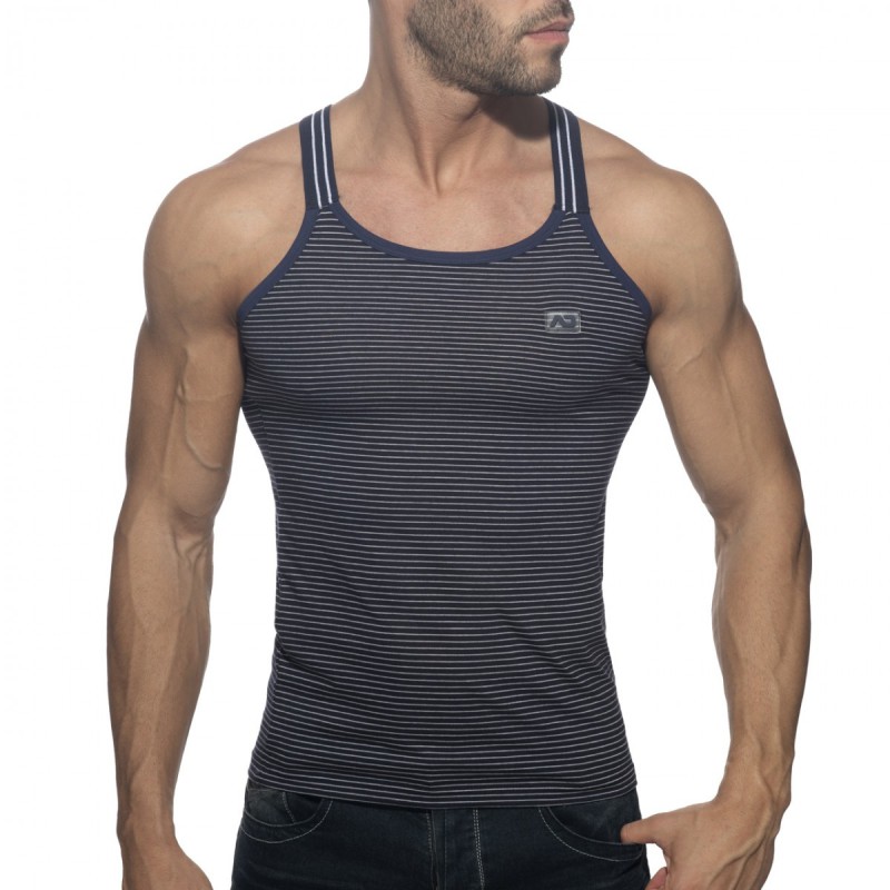 Addicted Sailor Mini Stripes Tanktop navy