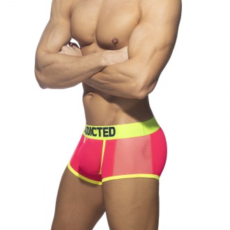 Addicted Neon Mesh Trunk neon pink | BiBo Fashion