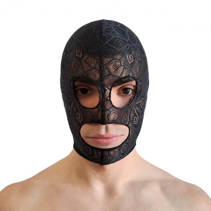Addicted Flowery Mask black