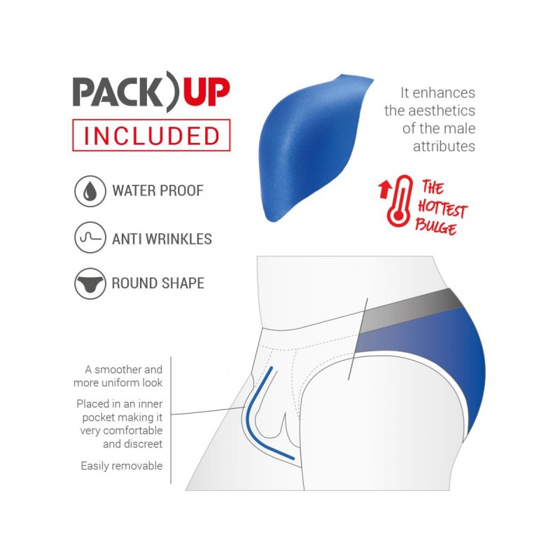 Addicted Pique Speedo white | BiBo Fashion Addicted Pique Speedo white | BiBo Fashion