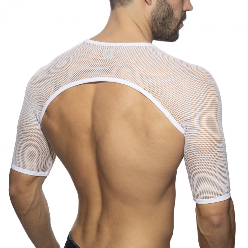 Addicted Shoulder Top neon white | BiBo Fashion