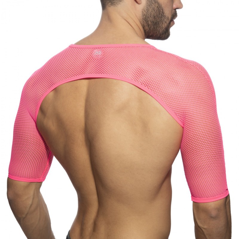 Addicted Shoulder Top neon pink | BiBo Fashion