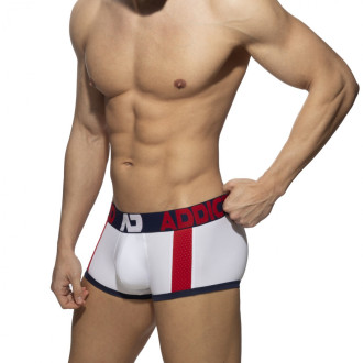 Addicted Sports Padded Trunk white | BiBo Fashion
