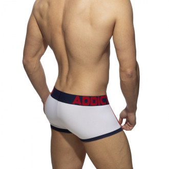 Addicted Sports Padded Trunk white | BiBo Fashion