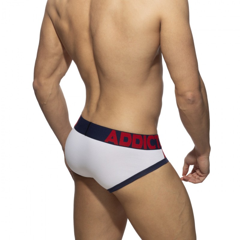 Addicted Sports Padded Brief white | BiBo Fashion