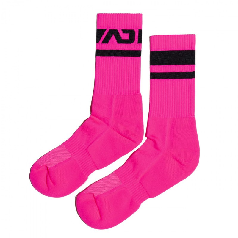 Addicted Neon Socks short neon pink | BiBo Fashion