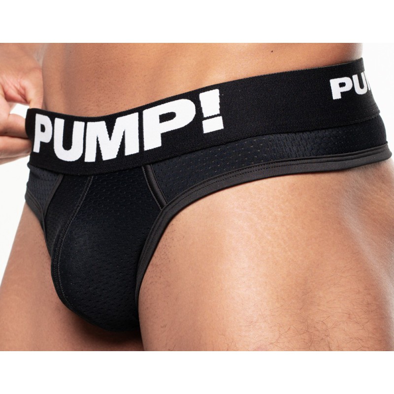 PUMP Black Classic Thong  | BiBo Fashion
