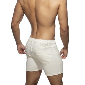 Addicted Svelte Shorts white | BiBo Fashion
