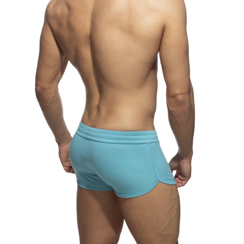 Addicted Swoosh Short Shorts turquoise | BiBo Fashion