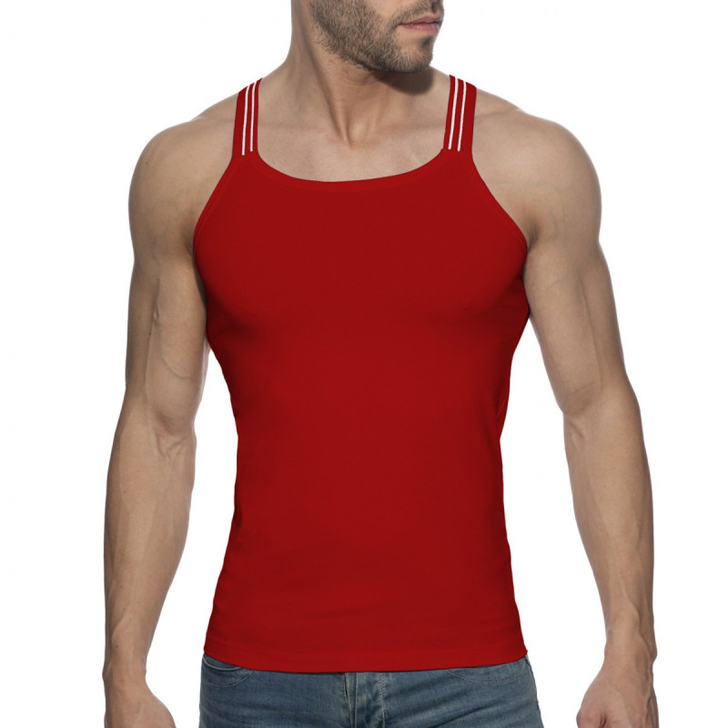 Addicted Sitges Slim Fit Tank Top red