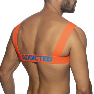 Addicted Neon Harness - Neon Orange