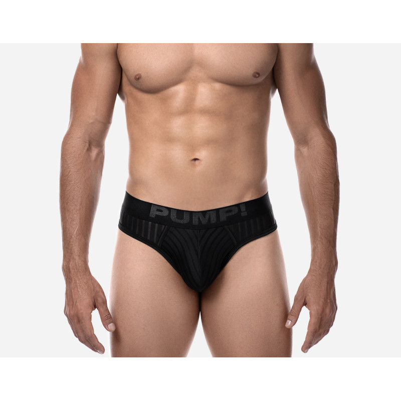 PUMP Whisper Black Thong