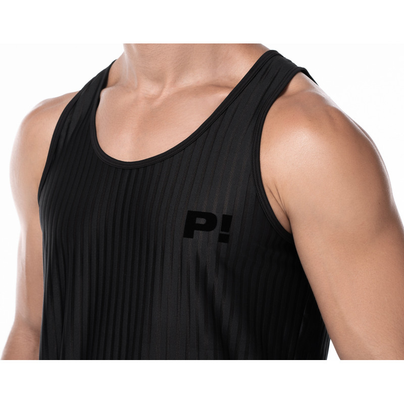 PUMP Whisper Black Tank Top