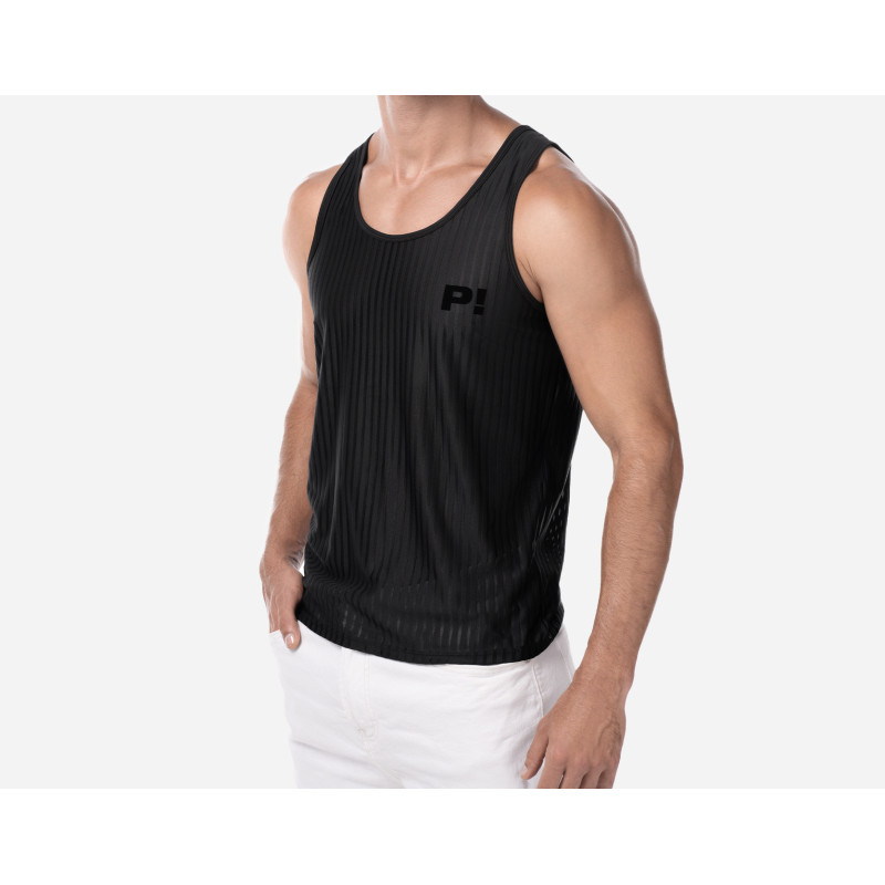 PUMP Whisper Black Tank Top