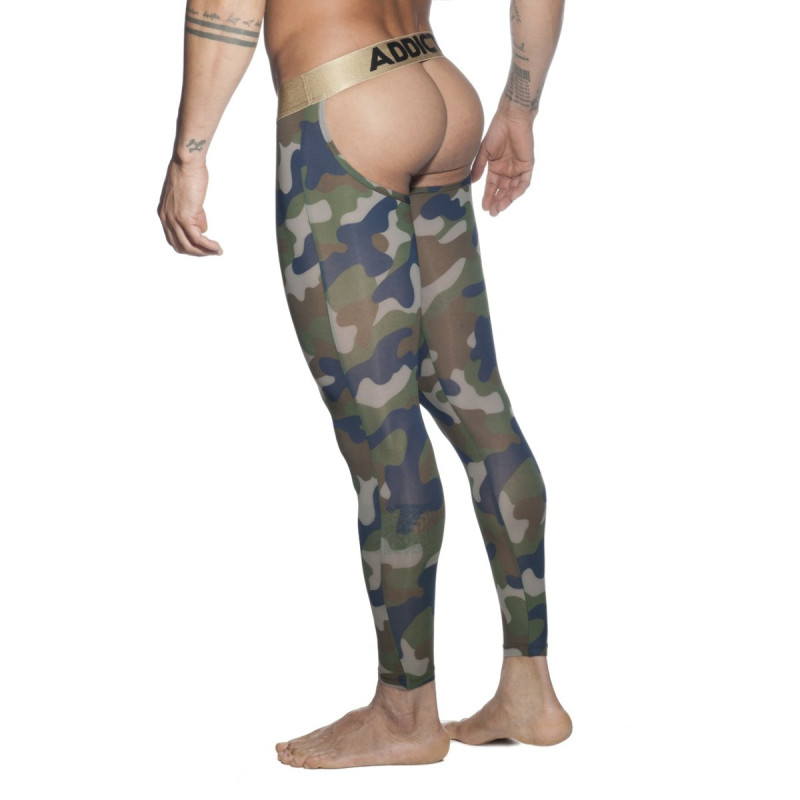 Addicted Bottomless Camo Long John camouflage