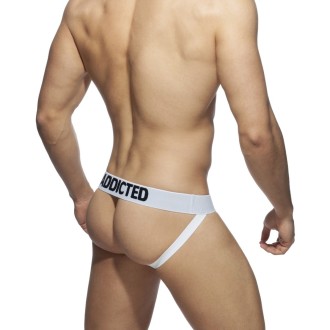 Addicted My Basic Jock  white | BiBo Fashion
