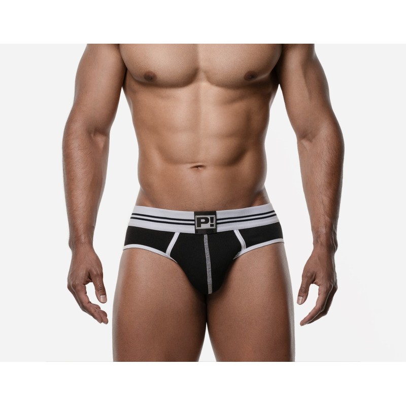 PUMP Round2 Black Backless Brief