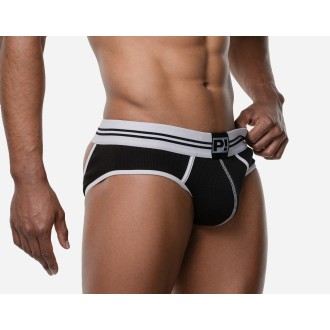 PUMP Round2 Black Backless Brief