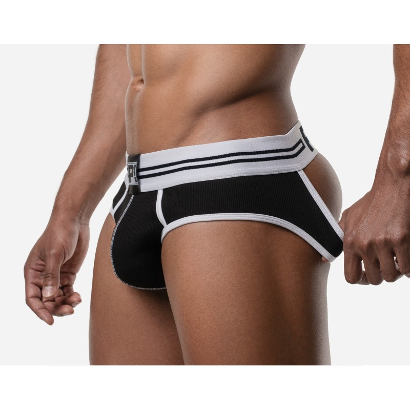 PUMP Round2 Black Backless Brief