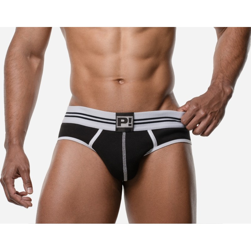 PUMP Round2 Black Backless Brief