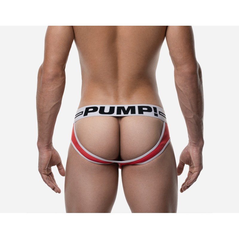 PUMP Round2 Red Backless Brief