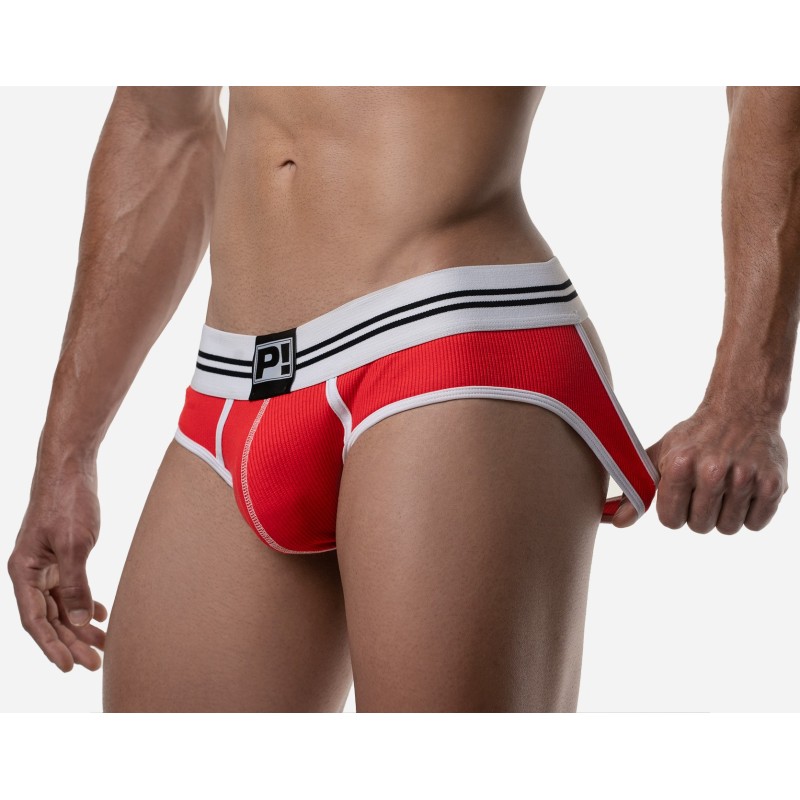 PUMP Round2 Red Backless Brief