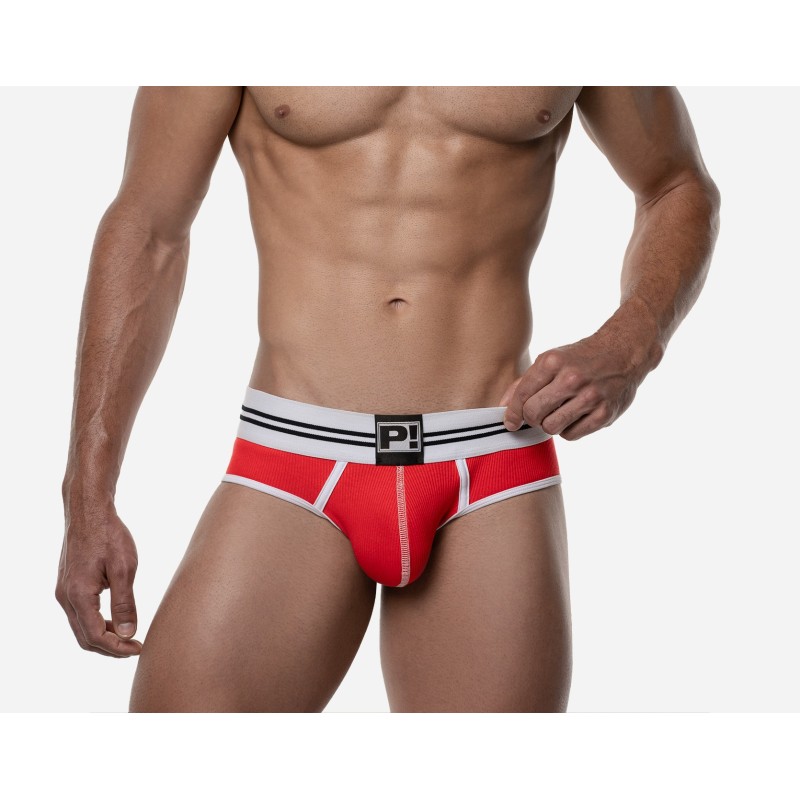 PUMP Round2 Red Backless Brief