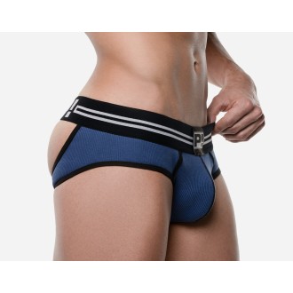 PUMP Round2 Blue Backless Brief