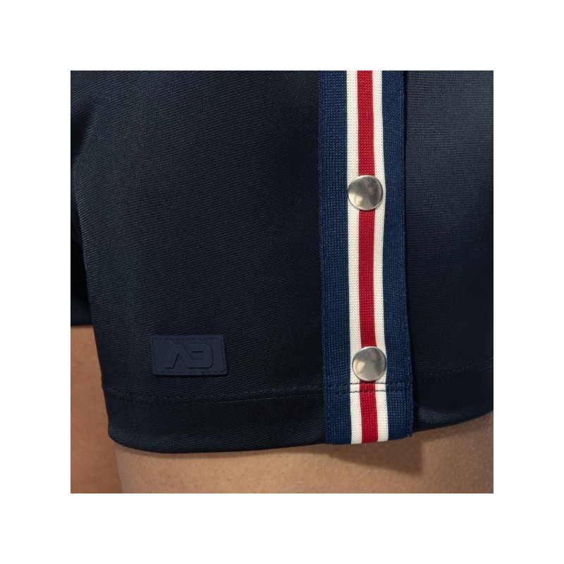Addicted Nexus Button Shorts Navy