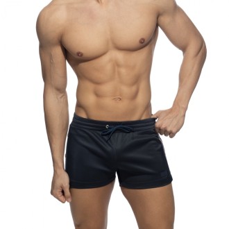 Addicted Nexus Button Shorts Navy