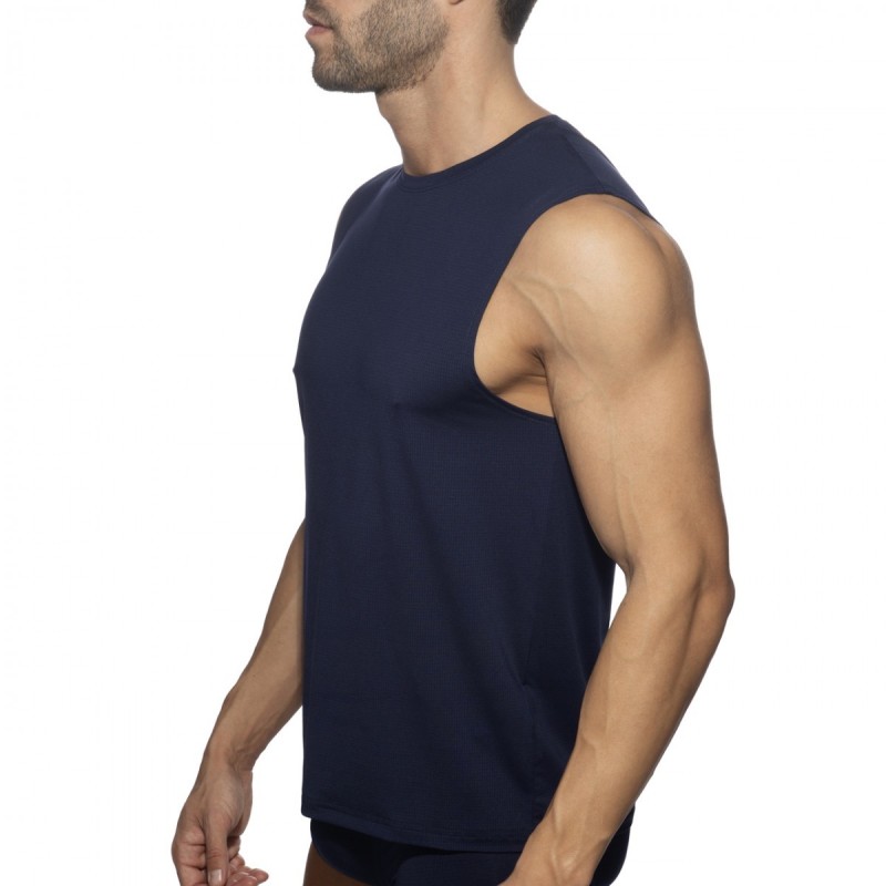 Addicted Veloz Dry Tank Top Navy