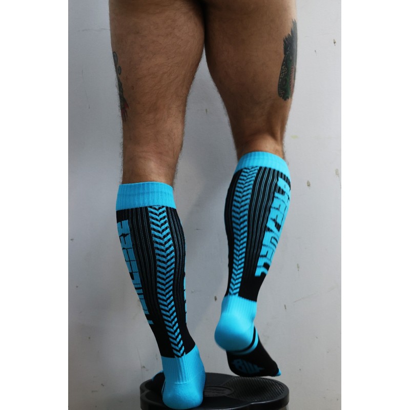BREEDWELL Eternity Socks Aqua Blue
