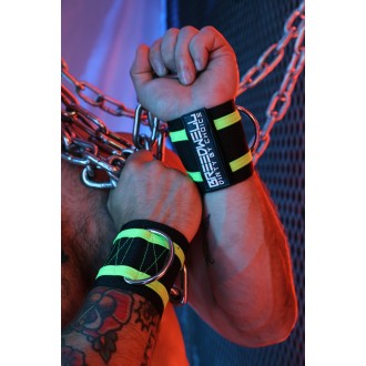 BREEDWELL Breedcore Ruff Cuffs Neon Green
