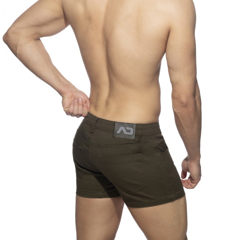 Addicted 5 Pockets Summer Shorts Kaki