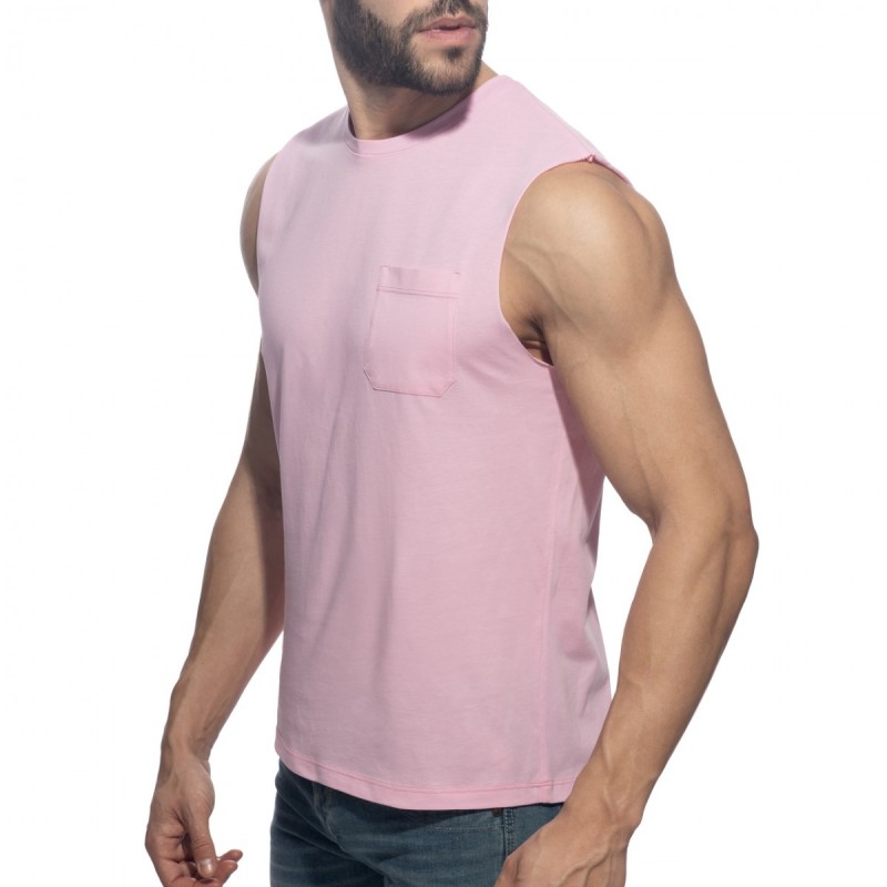 Addicted Basic Tank Top Baby Pink