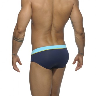 Addicted ADS109 Sport Detail Binding Brief Navy