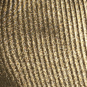 ES Collection Art Deco Metallic Trunk Gold