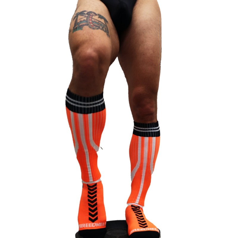 BREEDWELL Sucker Socks Neon Orange