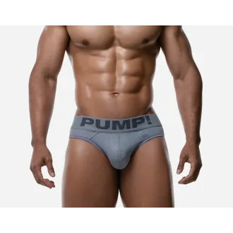 PUMP Gray Classic Thong