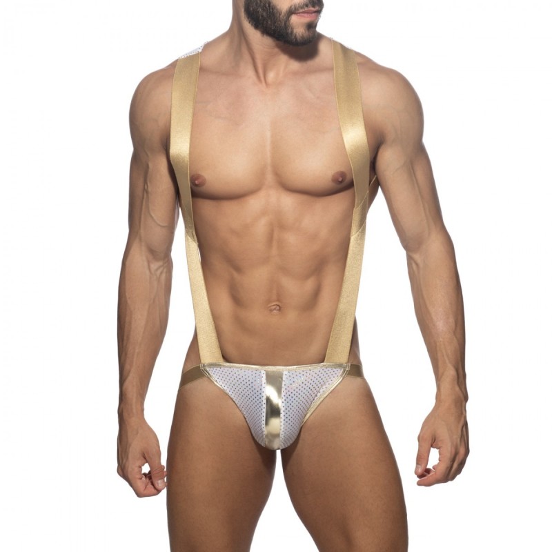 Addicted Gold Spots Party Body Harness
