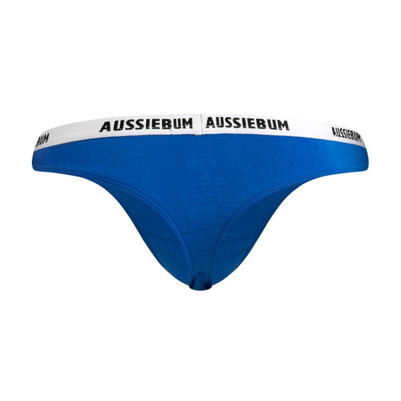 aussieBum Essential Thong Royal Blue