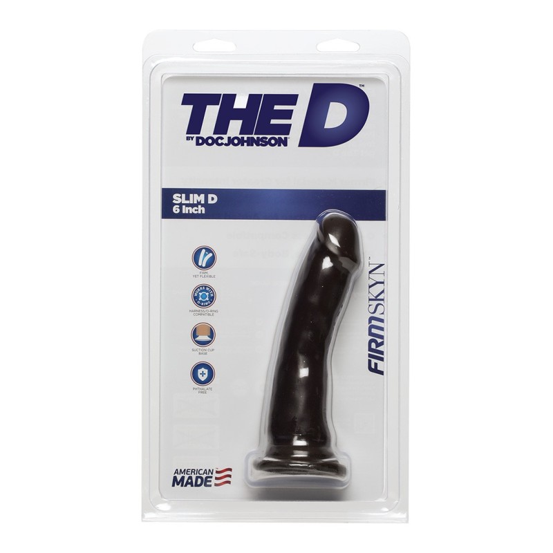 Slim D - Realistic FIRMSKYN Dildo - 7" / 17 cm Slim D - Realistic FIRMSKYN Dildo - 7" / 17 cm