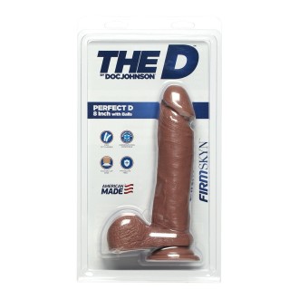 Thin D - Realistic FIRMSKYN Dildo - 7" / 18 cm